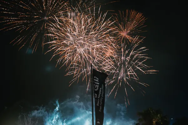 Fireworks over Banner